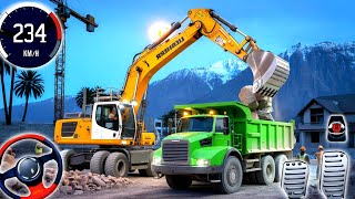 City Construction Simulator 3D Game - Excavator Road Repair and Builder - Android Video Games  screenshot 2