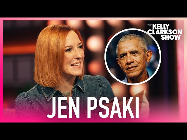 Jen Psaki Spilled Tampons On President Barack Obama The First Time They Met class=