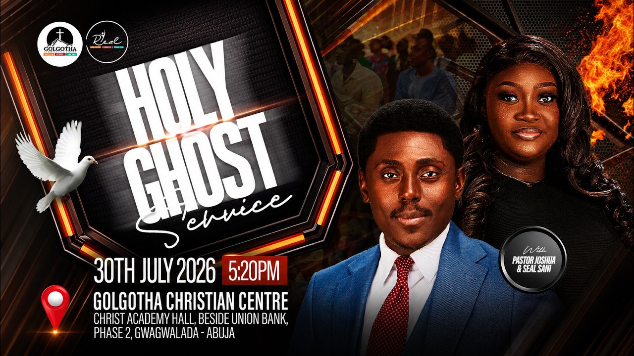 HOLY GHOST SERVICE JULY 30TH 2026