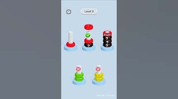 Nut And Bolt Sort - Game || Level 3 || Mokshith Thirumala Gameplay || iOS Android Gaming #mokshith