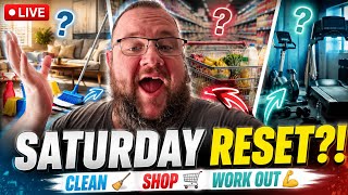 400-LB MAN’S SATURDAY CHAOS 🧹 Cleaning, Groceries & Maybe a Workout?! 😱 LIVE