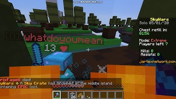 whatdoyoumean- Hacker in SkyWars | JartexNetwork