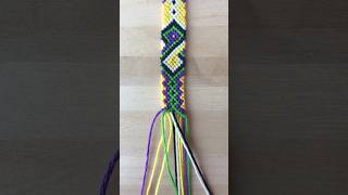 💓🤗How To Make Chevron Bracelet Tutorial (beginner) || Friendship Bracelets #shorts