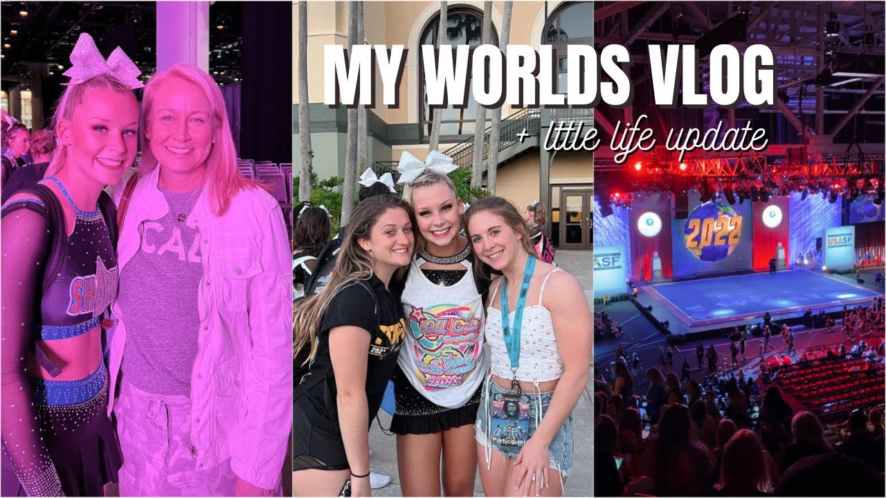 life update + cheerleading worlds vlog SCAD + Savannah Sharks YouTube