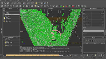 19 Generating meshes around RealFlow particles