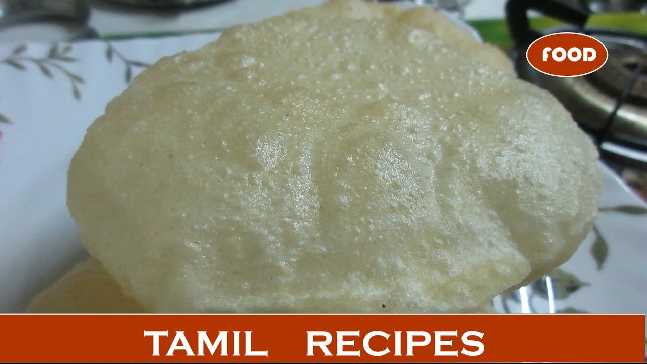 POORI Recipe / RECIPES  in Tamil /  Poori OR Puri Recipes /  HOW to COOK  POORI RECIPE | Haran