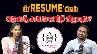 Codegnan Shaketh sir interview- Why Your Resume Isn’t Getting You Interviews And How to Fix It |STV