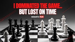 🔥 INSANE COMEBACK! BLACK DOMINATED but WHITE WINS ON TIME | Full Game Recap & Analysis #chess #viral