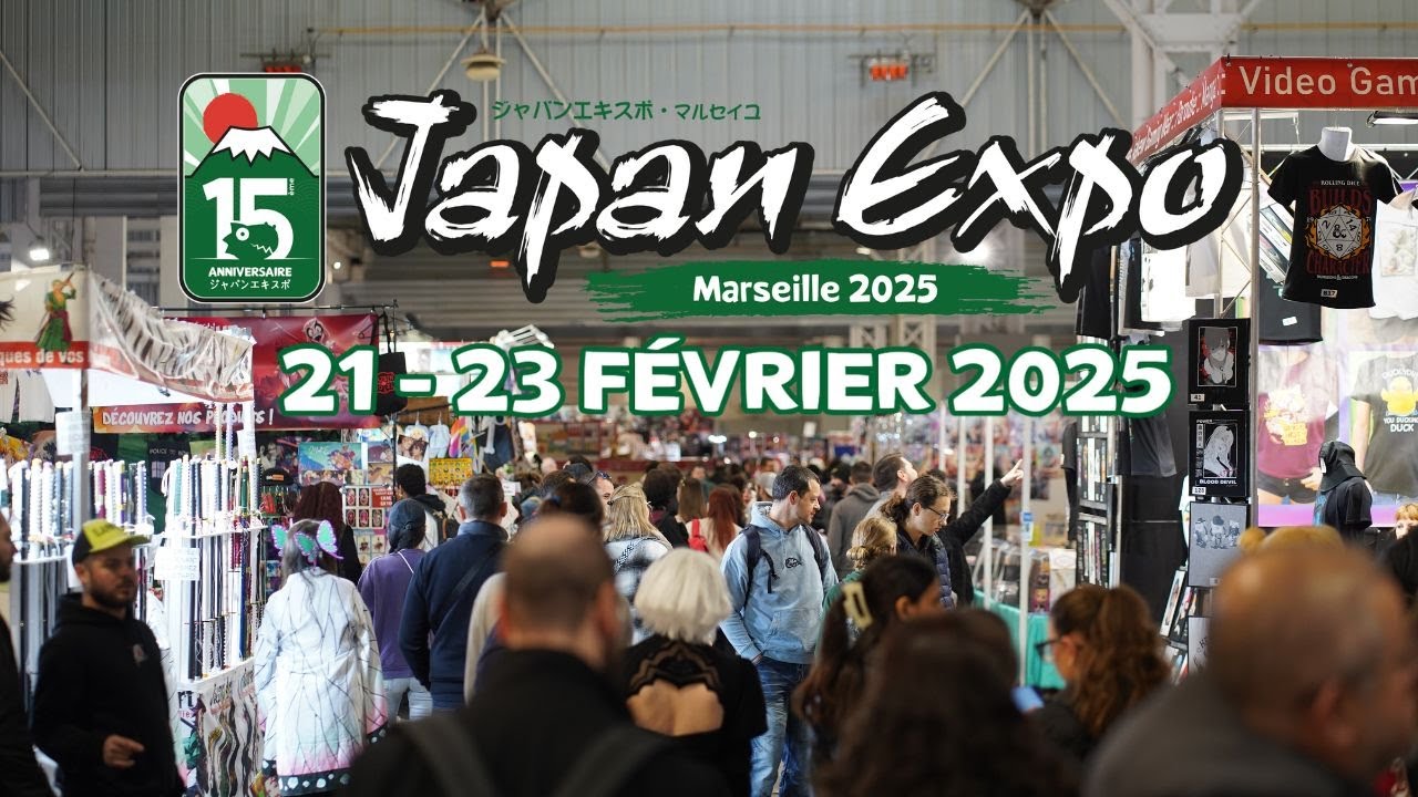 Japan Expo Marseille 2025 - Teaser 15ème anniversaire - YouTube