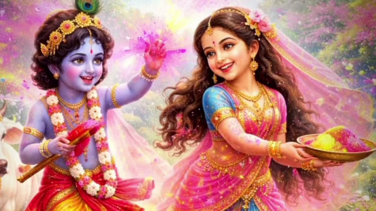 काली कमली ने ऐसा रंग डाला 🌹कि और रंग चढ़ता नहीं #holigeet #bansiwale bansiwale ne gajab kar 