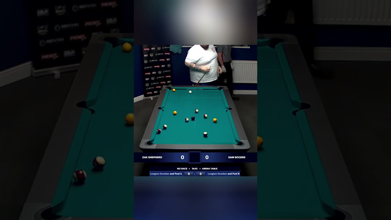 Image of video the 𝐇𝐔𝐆𝐄 𝐌𝐈𝐒𝐒 😮 #Pool #viral #pool #fyp #challenge #8BallPool #viralvideo 18