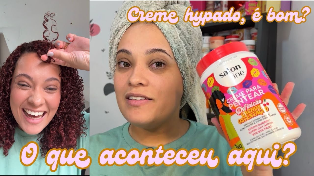Testei o creme Definição Ostentação da SALON LINE/ Anti encolhimento? 