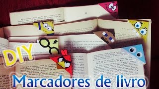 DIY Marcadores de pagina personalizado para livro | Aprenda com Edu