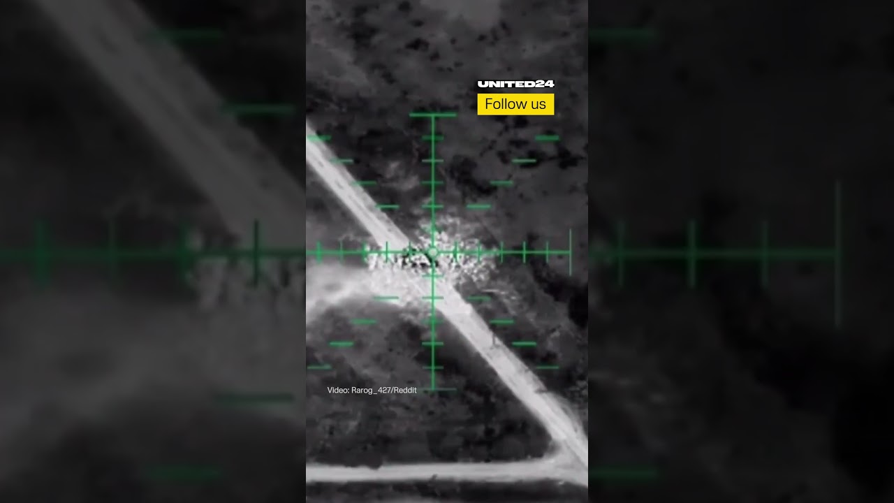 Ukrainian Drones Destroy Russian Flamethrower System TOS-1 Solntsepyok 