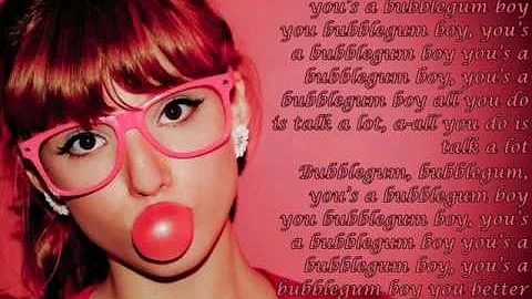 Bubblegum Boy - Bella Thorne & Pia Mia (Lyrics On Screen)