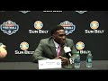 2018 Sun Belt Media Day: ULM Student Athlete Marcus Green Pt1