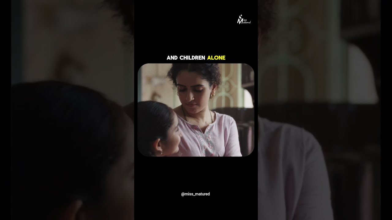 Watch Till End Missmaturedquotes Marriage Life Men Women Relationship Sad Movie