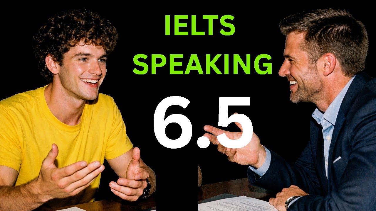 IELTS Speaking Band 6.5 with detailed feedback