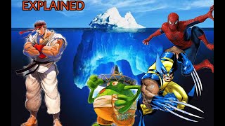 The Marvel vs Capcom Iceberg Explained | #FreeMvC2