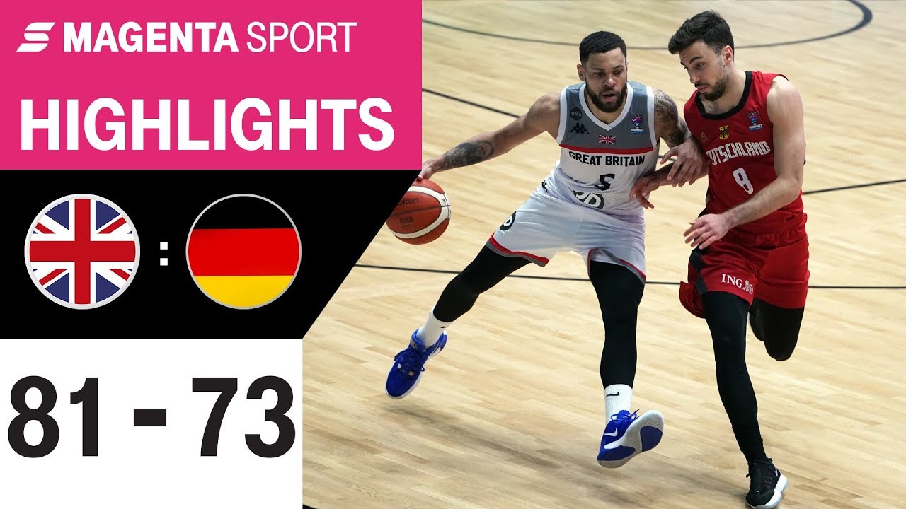 Großbritannien - Deutschland Basketball EM-Qualifikation MAGENTA SPORT 