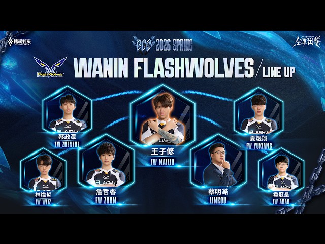 【隊伍介紹】GCS 2026春季賽 FW 狼王這一次全軍出擊！《Garena傳說對決》