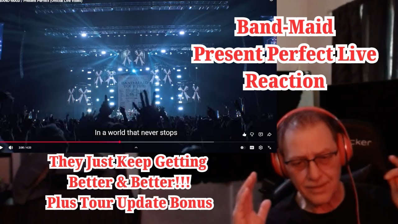 Реакция на выступление группы Band-Maid в программе Present Perfect Live
