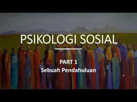 Video: Apa Itu Psikologi Sosial Sebagai Ilmu?