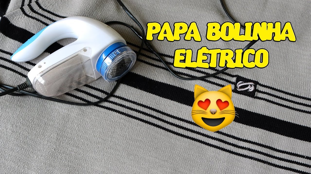 maquina de tirar bolinha da roupa