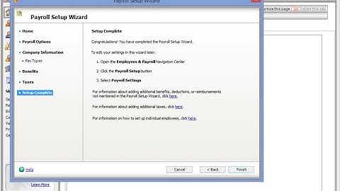 How to maintain employees and payroll in Peachtree