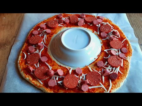 Med rigtig pizzadej ✅ 2 typer praktiske hjemmelavede pizzaopskrifter👍