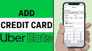 How to Add Credit Card to your Uber Eats Account 2024