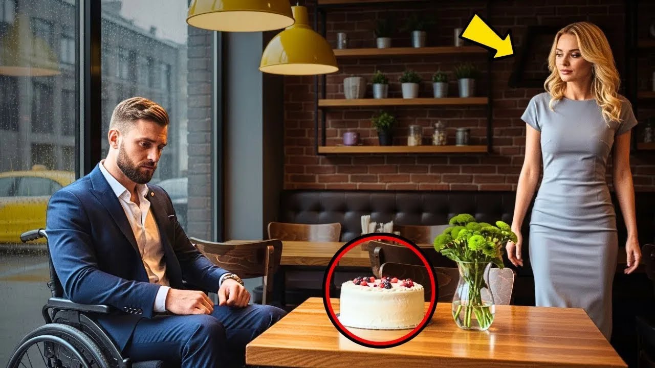 Ich saß an meinem Geburtstag allein in einem kleinen Café, als eine völlig durchnässte Frau hereinkam und fragte, ob sie sich zu mir setzen dürfe. Sie wusste nicht, wer ich war – sie sah mich...