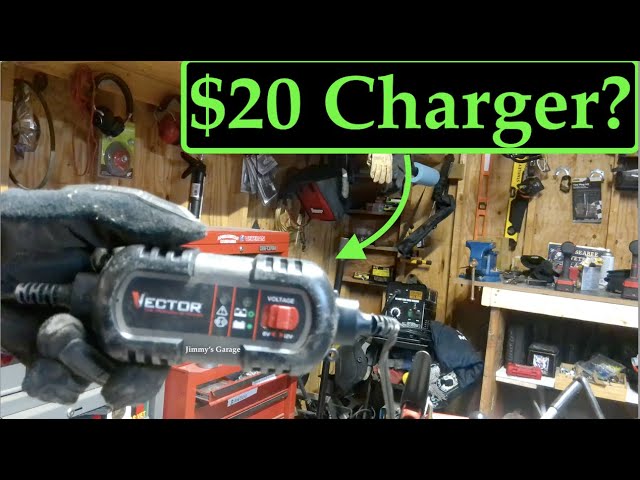  VECTOR 1.5 Amp Battery Charger, Battery Maintainer, Trickle  Charger, BM315V, 6V and 12V, Fully Automatic : Automotive