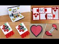 DIY - 4 Birthday Cards in one video | Handmade Anniversary Card