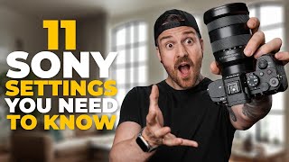 11 Massively Useful Sony Camera Settings You Didn't Know About!