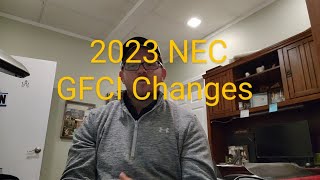 2023 NEC Changes GFCI protection 210.8 Big Changes!