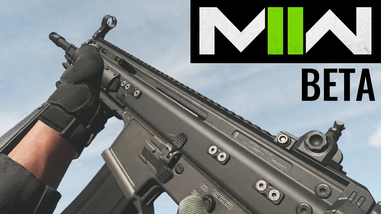 Modern Warfare 2 All Beta Weapons