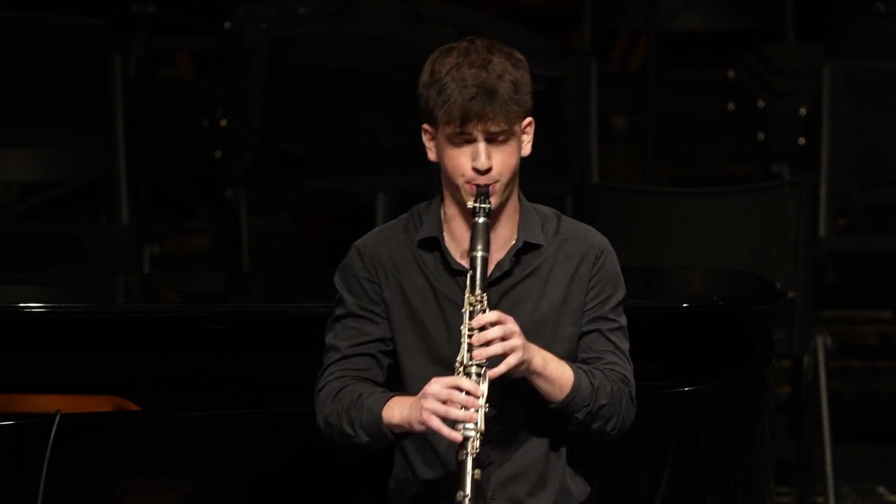 Première Rhapsody / Debussy קלרינט: רז שוימר, מלווה בפסנתר: פזית גל