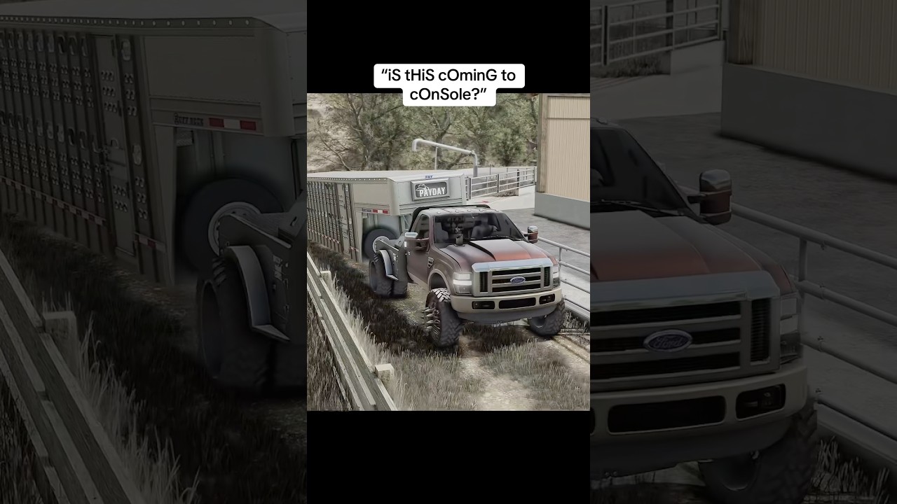 Truck mod on console ? 