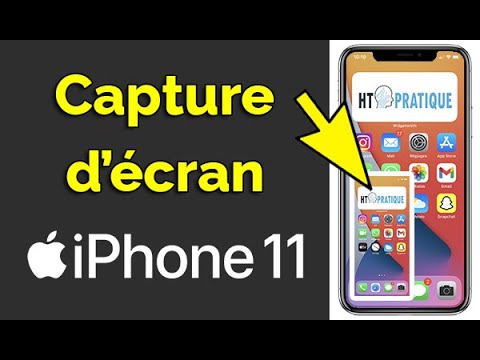 Comment faire une capture d'écran sur iphone 11, screenshot iphone 11 (Pro  & Pro &Max) 