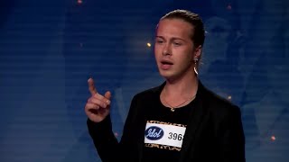 Fredrik Voss Feeling Good Av Nina Simone Hela Audition 2019 Idol Sverige Tv4 Youtube