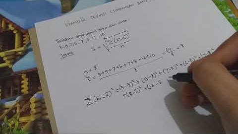 STATISTIKA KELAS 12/XII - SIMPANGAN BAKU ATAU STANDAR DEVIASI DATA TUNGGAL