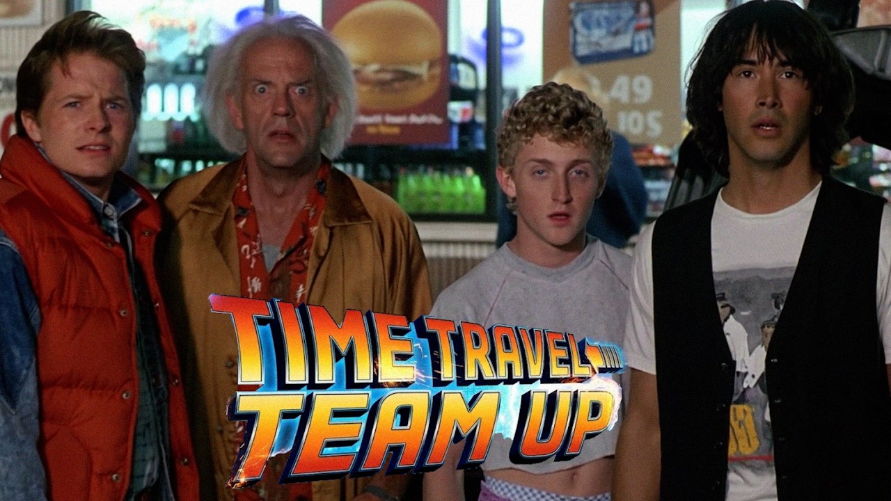 What if Doc and Marty met Bill & Ted (AI Movie Trailer)