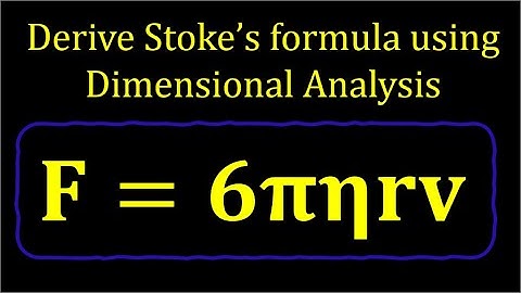 How to derive Stoke