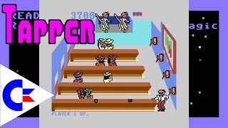 Slinging Drinks in Tapper on the Commodore 64
