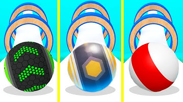 Going Balls VS Action Balls (Gyrosphere Race) VS Sky Ball | MAX Level Balls SpeedRun Gameplay