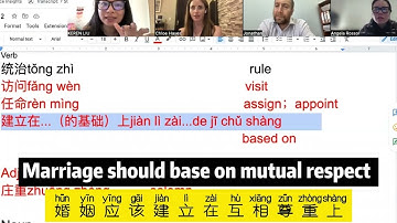 How to use 建立(HSK 5) | Comprehensible Input Chinese | Intermediate Chinese Class Demo