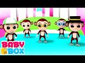 Lima monyet kecil  lagu anak anak terpopuler  bayi sajak  baby box indonesia  edukasi