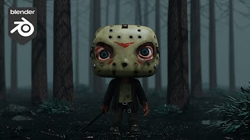 JASON VOORGEES (Friday the 13th) - Funko POP! - Blender Animation