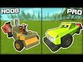 NOOB vs PRO Tow Truck Recovery Challenge! (Scrap Mechanic Gameplay)